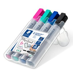 Lumocolor&reg; flipover marker 356 WP4-1, 4 farver